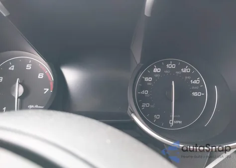 2023 Alfa Romeo Giulia Veloce Awd from USA, damaged, VIN ZARFANBN0P7669101